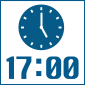 17：00