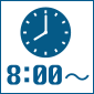 8:00~